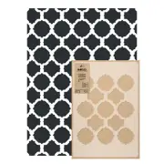MOROCCAN reusable PLASTIC Wall STENCIL Template 25.6"x37.4" Allover CASABLANCA