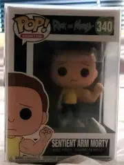 Funko Pop! Rick and Morty - Sentient Arm Morty #340 - New, In Protector
