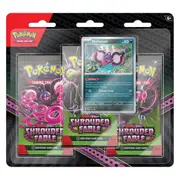3 Pack Pokemon Trading Card Game: Scarlet & Violet Shrouded Fable Booster Pack
