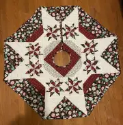 Handmade Santas Cookies Tree Skirt - New