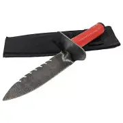 Lesche 76 Digging Tool Right Serrated w/ Handle Chamber, screw on cap & Sheath