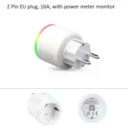 Tuya Smart Life WIFI Socket Power Plug EU US AU UK RGB Scene Switch Light Remote
