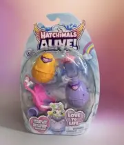 Hatchimals Alive, Hatch N’ Stroll Playset with Stroller Toy & 2 Mini Figures NEW