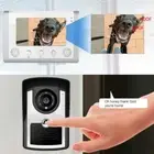 7inch Wired Waterproof Video Intercom Doorbell IR Camera Monitor Door Phone GS0