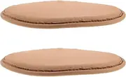 Abaodam 2 Pcs Round Chair Cushions Thickened Polyester Seat Pads Comfortable Outdoor Indoor Use Easy to Clean Dining Chair Cushions Durable and Stool Modern Design