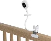 Baby Monitor Mount Compatible with Nanit Pro Smart Baby Monitor & Flex Stand Baby Monitor, 8inches Flexible Arm Monitor Mount,Attach Your Baby Cam Wherever You Like-1pack