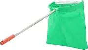 NOLITOY Large Dustpan Bag for Outdoor Use Trash Collection Bag Sanitation Dustpan Long Handle Portable