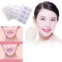 在飛比找Yahoo奇摩購物中心優惠-韓國-V臉貼-瘦臉拉提隱型膠帶-立體輪廓修容貼88枚-贈隱形