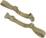 GANAZONO 2Pcs Adjustable Backpack Straps with Quick Release Mechanism Heavy Duty Chest Belts for Camping Hiking and Outdoor Activities