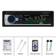 1 DIN Car Stereo Radio Bluetooth Hand free Mp3 Player USB TF AUX-IN FM In-Dash