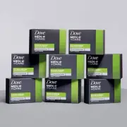 DOVE MEN + CARE 3 in 1 Bar Cleanser for Body, Face, Shaving Extra Fresh ,6 bars