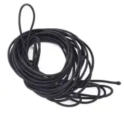 10m Black Polyester Bungee Rope Elastic Cord Trailers Boats Shock Stretch String