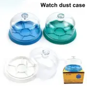 Portable 6-Slot Watch Dust Sheet Cover Tray Parts Watchmakers Repair Tools Box S