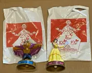 2002 McDonalds Happy Meal 100 Years of Disney Magic - Beauty and the Beast Set
