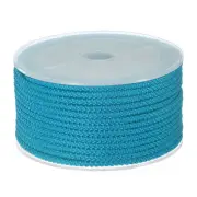 Nylon Beading Thread Cord 3mm Braided Nylon String 10M/33 Feet, Bright Blue