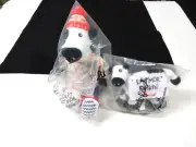 Chick-Fil-A Christmas Cow 2024 Plush 7''+ Eat Mor Chikin Sign Cow 4 1/2'' NEW