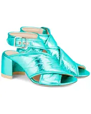 AGL Moon Cross Leather Sandal