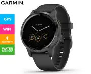 Garmin 40mm Vivoactive 4S GPS Smartwatch - Black/Slate