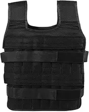 Weighted Vest, Comfortable Exercise Weighted Vest, for Workout Fitness Fitness Tool Black for Strength Training