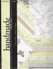 The PAPER STUDIO Handmade Paper Pack SILVER GOLD 30 Assorted Pieces 10 Designs