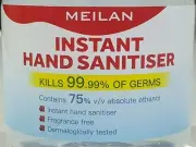 Instant Hand Sanitizer 4x 500ml 75% Alcohol Based Antibacterial 99.99% Of Germs