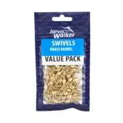 JARVIS WALKER SWIVELS BRASS BARREL 4 - VALUE PACK 45 PIECES