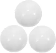 PHENOFICE 15mm Resin Roulette Wheel Beads for Party Game Roulette Table Wheel Beads 3 Pack White Color