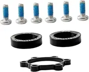 ARTSEWPLY 9Pcs Flat Washer Bike Spacer Gasket for Mountain Bike Hub Conversion Durable and Lightweight Easy to Use Suitable for Boost Conversion to Safe Bike Supplies