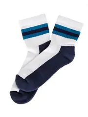 White Stripe Socks