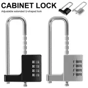 Gym Locker Lock 4 Digit Combination Padlock Heavy Duty Long Shackle Padlocks☧①·
