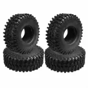 4Pack 1.9" Wheel Tires For Axial SCX10 90046 D90 TRX-4 Simulated 1/10 RC Crawler