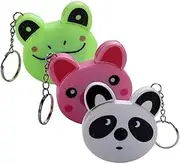 POPETPOP 3Pcs Cute Animal Retractable Body Tape Measure Soft Measuring Tape for Accurate Body Measurements Flexible Portable Design for Home Craft Use Panda Frog Pig