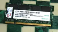 在飛比找Yahoo!奇摩拍賣優惠-Apacer DDR2 2GB SOD PC2-6400 C