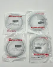 LOT OF 4 PCS EDWARDS B27158181 ISO80 TRAPPED CENT VIT S/S