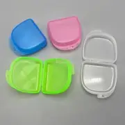 Dental Orthodontic Retainer Holder Denture Case Mouthguard Storage Box Container