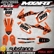 Custom graphics for KTM 85 SX 2018 - 2023 HOSTILE STYLE full sticker kit, decals