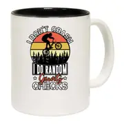 I Dont Crash I Do Random Mountain Bike Cycling Mug Cup