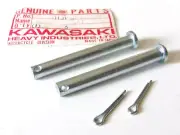 Kawasaki hinge Seat Cotter Clevis Pivot Pins s2 s3 s1 h1 h2 z1 kz650 kz750 f7 f9