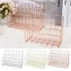3 Compartments Magazine Organiser Shelf Desktop Ornament