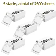 2500 For Thermal Shipping Label Paper 4x6 Inch Compatible with Label Printers