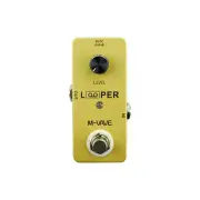M-VAVE MINI LOOPER Electronic Pedal Guitar Effect Pedal 5 Min Loop Unlimited
