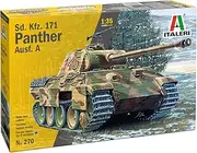 Italeri 1:35 Scale SD. KFZ. 171 Panther AUSF A Plastic Tank Model Kit