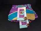 2 Afro Unicorn Beach Towel 100% Cotton Kids Girls 28x58 Multicolor Made Of Magic