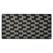 BLÅSKATA gaming mouse pad, black/grey patterned, 40x80 cm