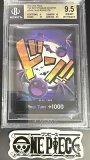 BGS 9.5 One Piece PRB01 Don!! Card Gecko Moria Foil - English - PRB01 - Graded