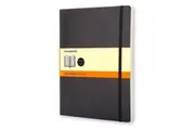 Moleskine: Classic X-Large Soft Cover Notebook Ruled - Black