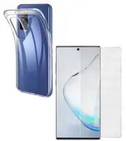 For SAMSUNG GALAXY S20 CLEAR CASE + TEMPERED GLASS SCREEN PROTECTOR SHOCKPROOF
