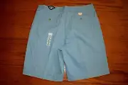 CALLAWAY- Sky Blue Pleated Golf Walking Long Shorts - Men Size 40 - NWT