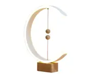 C72 32X25cm C-shaped Magnetic Suspension Balance LED Valentines Day Gift Table Lamp Bedroom Bedside Atmosphere Decorative Mood Lighting