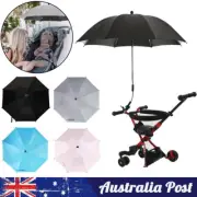 Pram Parasol with Clamp Umbrella with Adjustable Clip UV Protection Umbrella
